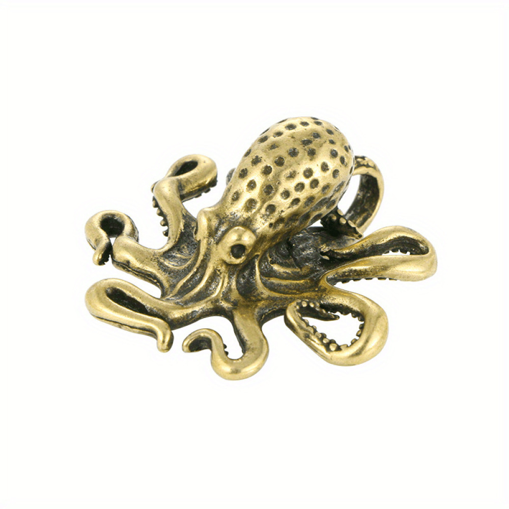 Vintage Bronze Octopus Tea Pet - Vintage Collectible Figurines 评论和价格