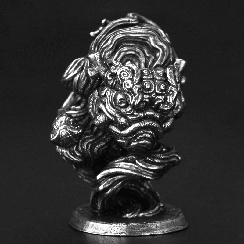 White Copper Chinese Lion Warg - Vintage Collectible Christmas Ornaments 评论和价格