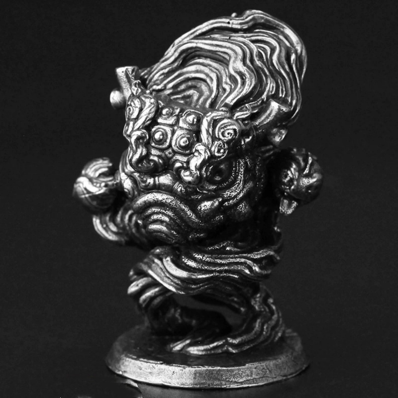 White Copper Chinese Lion Warg - Vintage Collectible Christmas Ornaments 评论和价格