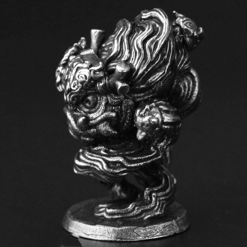 White Copper Chinese Lion Warg - Vintage Collectible Christmas Ornaments 评论和价格
